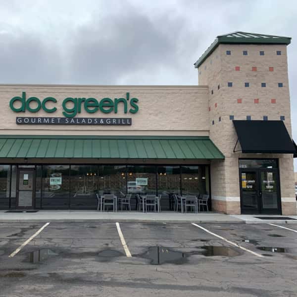 Doc Green's restaurant exterior storefront